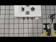 0.02-0.8Mpa 6L Gas Geyser LP Gas Camping Shower System natychmiastowego ogrzewania wody