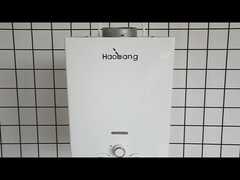 10L 2,6GPM Podgrzewacz wody Panel o czarnej powłoki LPG NG Typ gazu