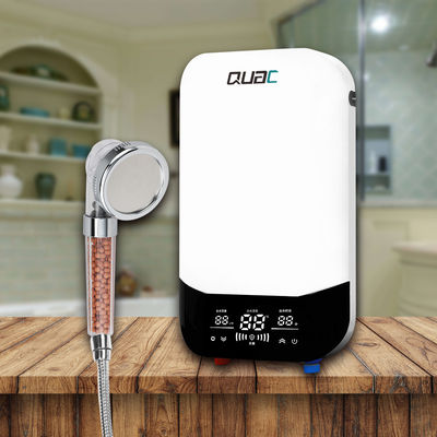 Instant Electric Water Heater With Cast Aluminium Heater LED Display And ELCB Leakage Protection