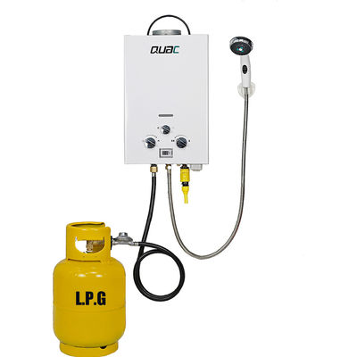 Otwarty dym typ 6L Camping Gas Water Heater LP Gas Type Australijskie certyfikaty